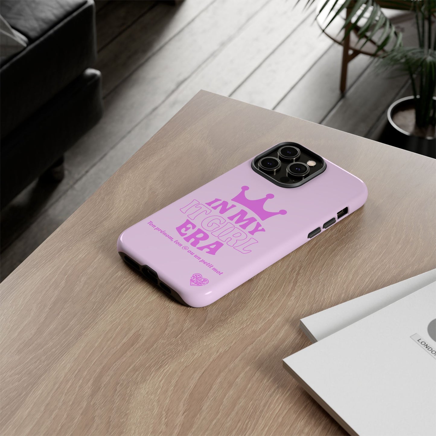 In My It Girl Era - Coque iPhone (rose)