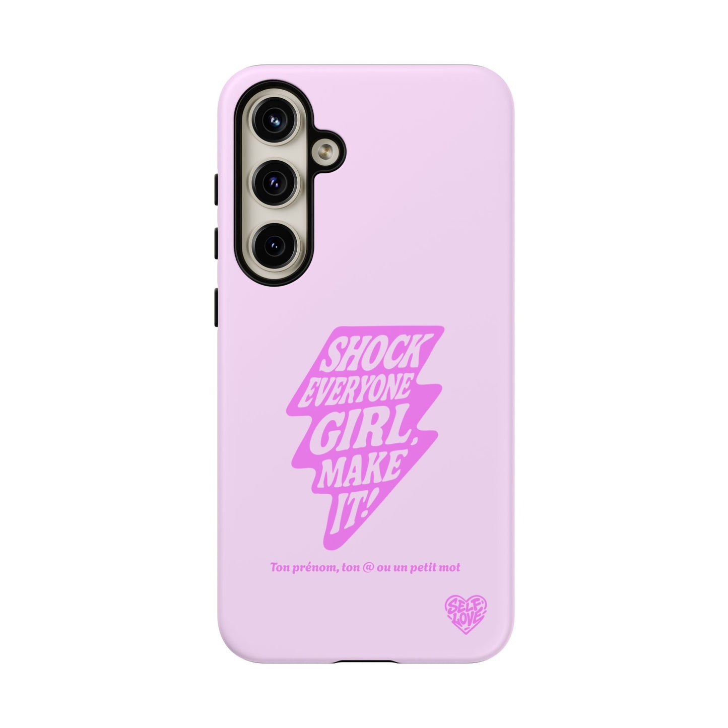 Shock Everyone - Coque Samsung (rose)