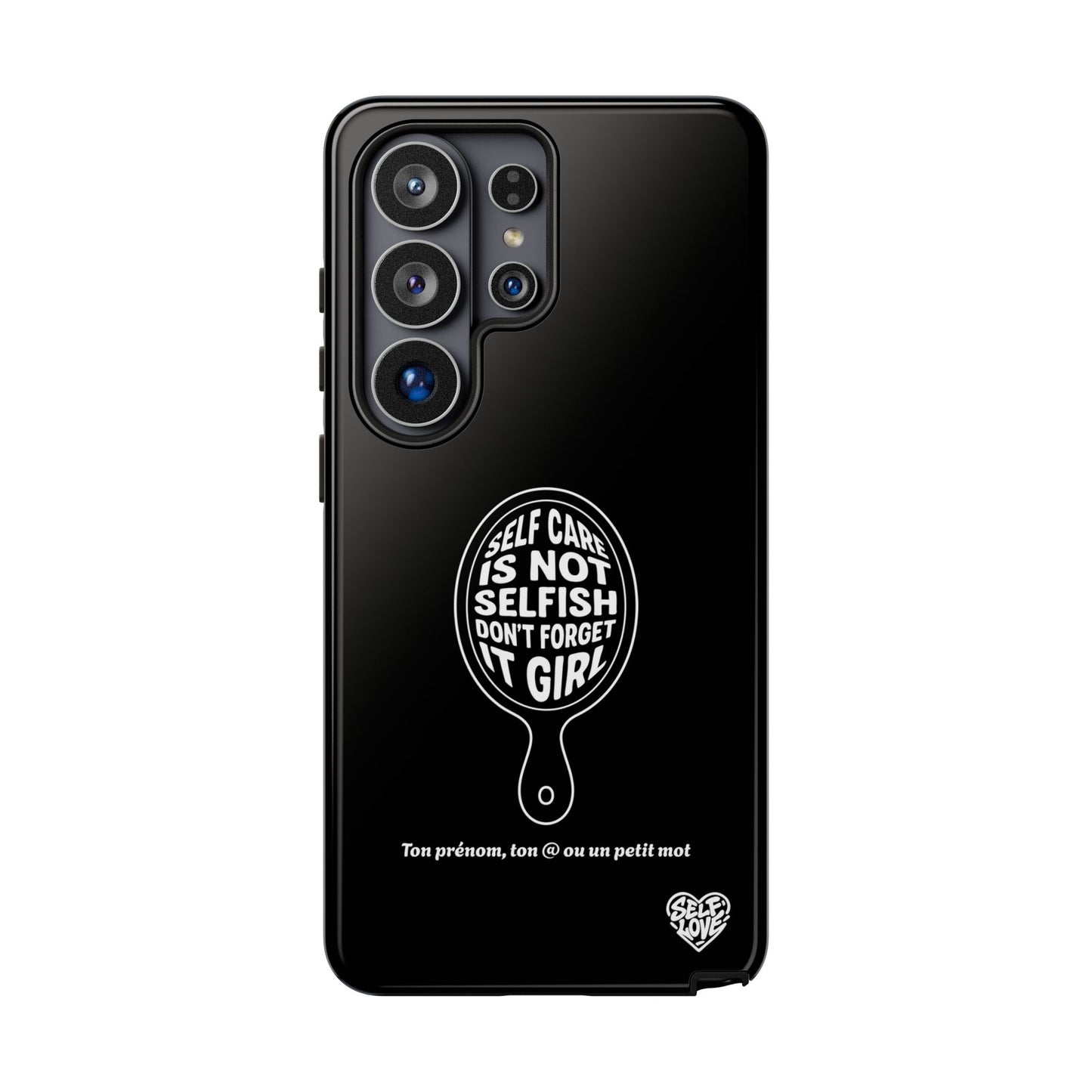 Self Care - Coque Samsung (noir)