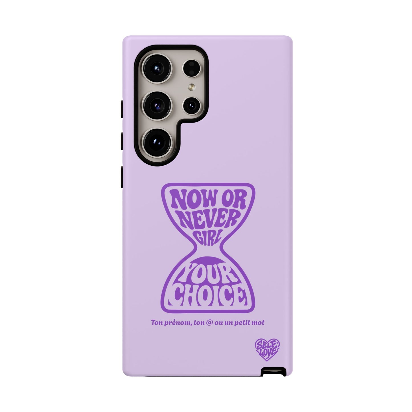 Now Or Never Girl - Coque Samsung (violet)