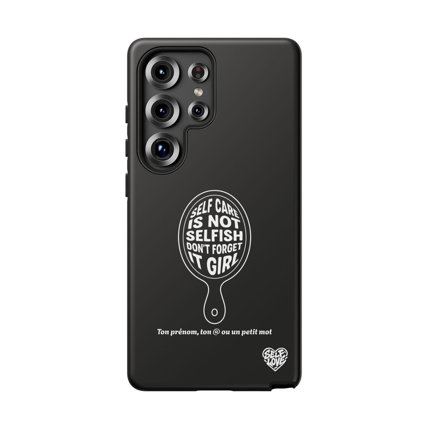 Self Care - Coque Samsung (noir)