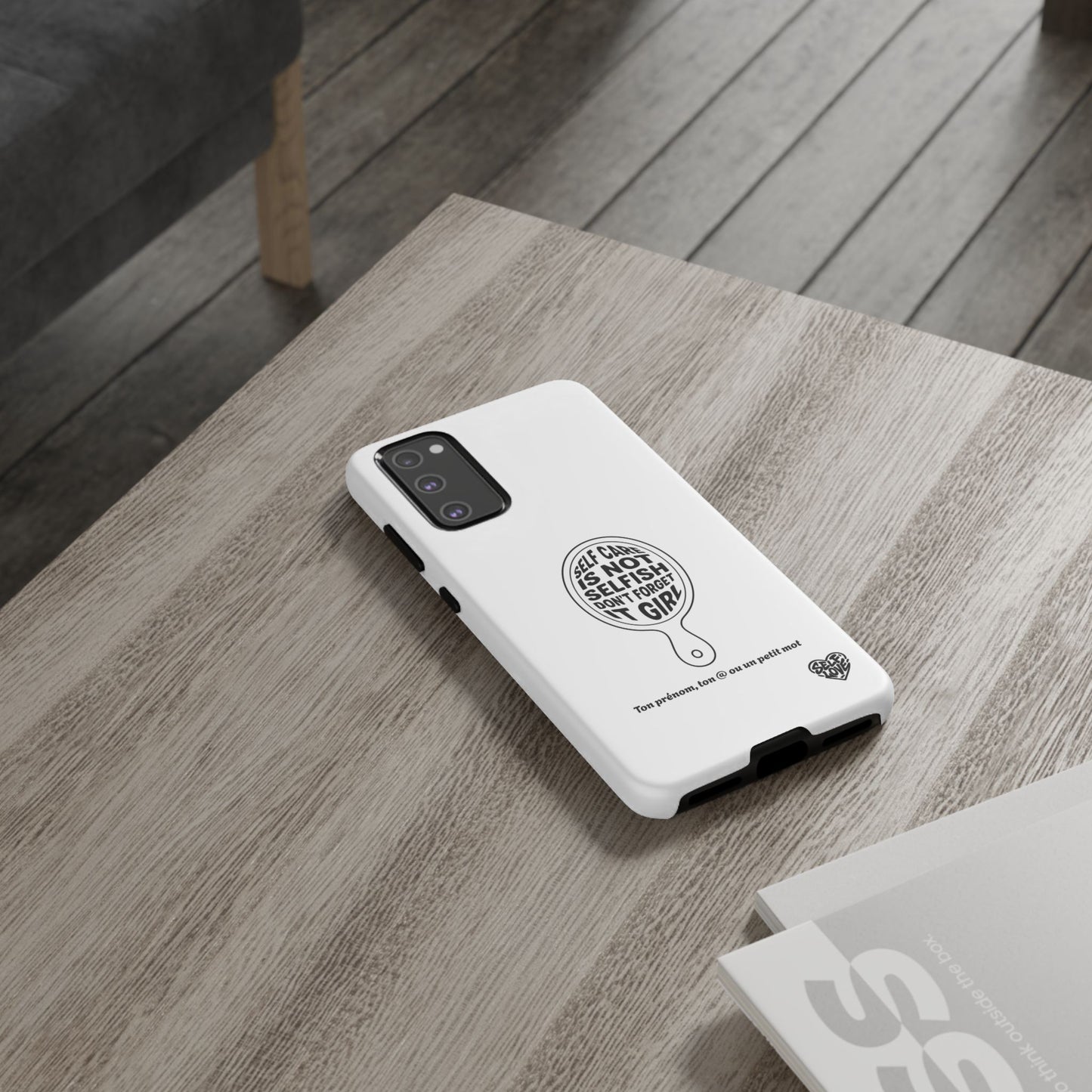 Self Care - Coque Samsung (blanc)