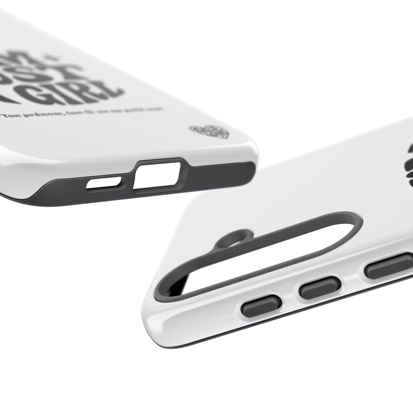 Im Just A Girl - Coque Samsung (blanc)
