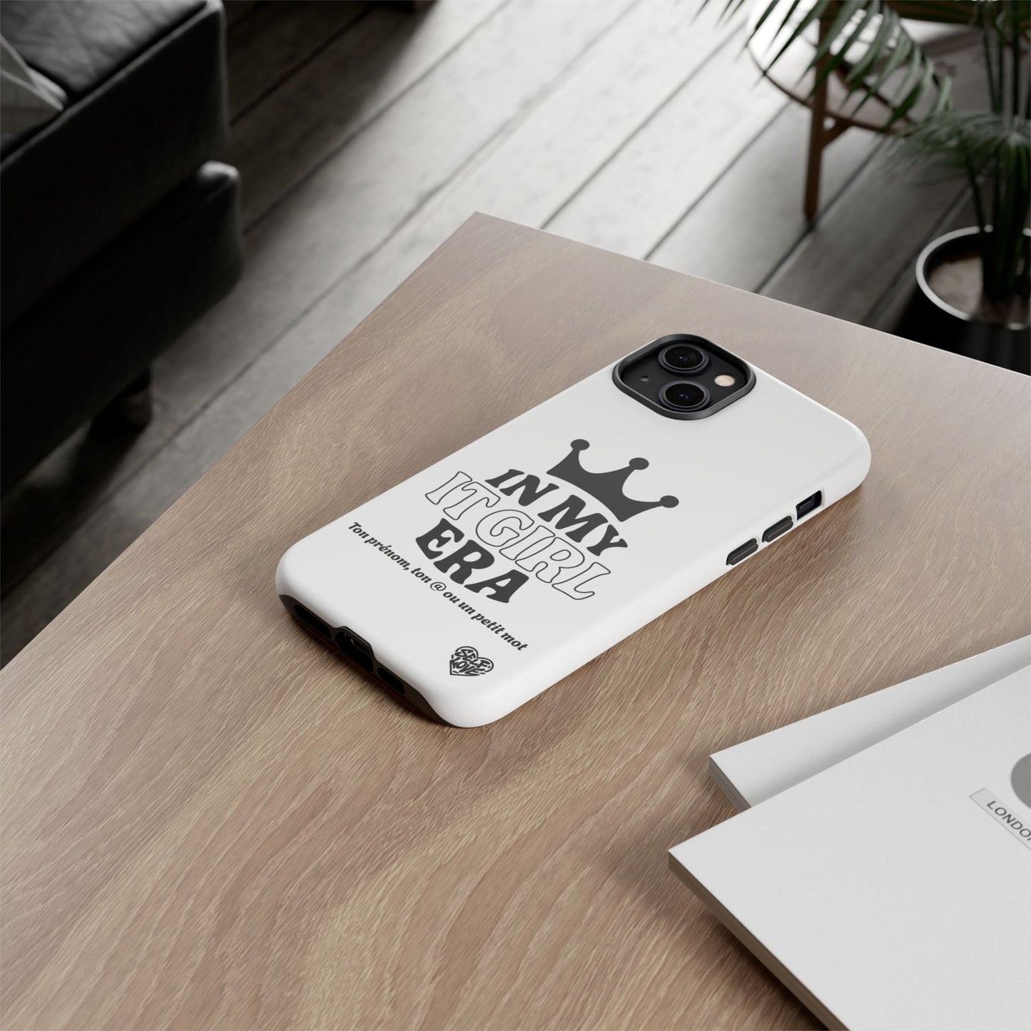 In My It Girl Era - Coque iPhone (blanc)