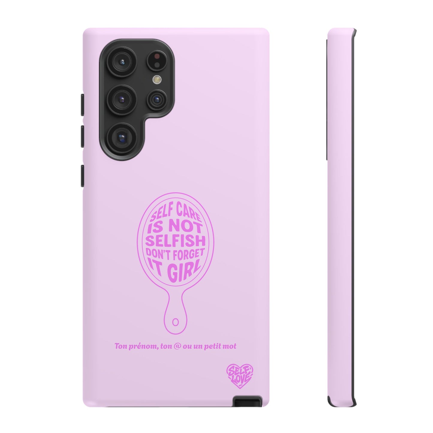 Self Care - Coque Samsung (rose)
