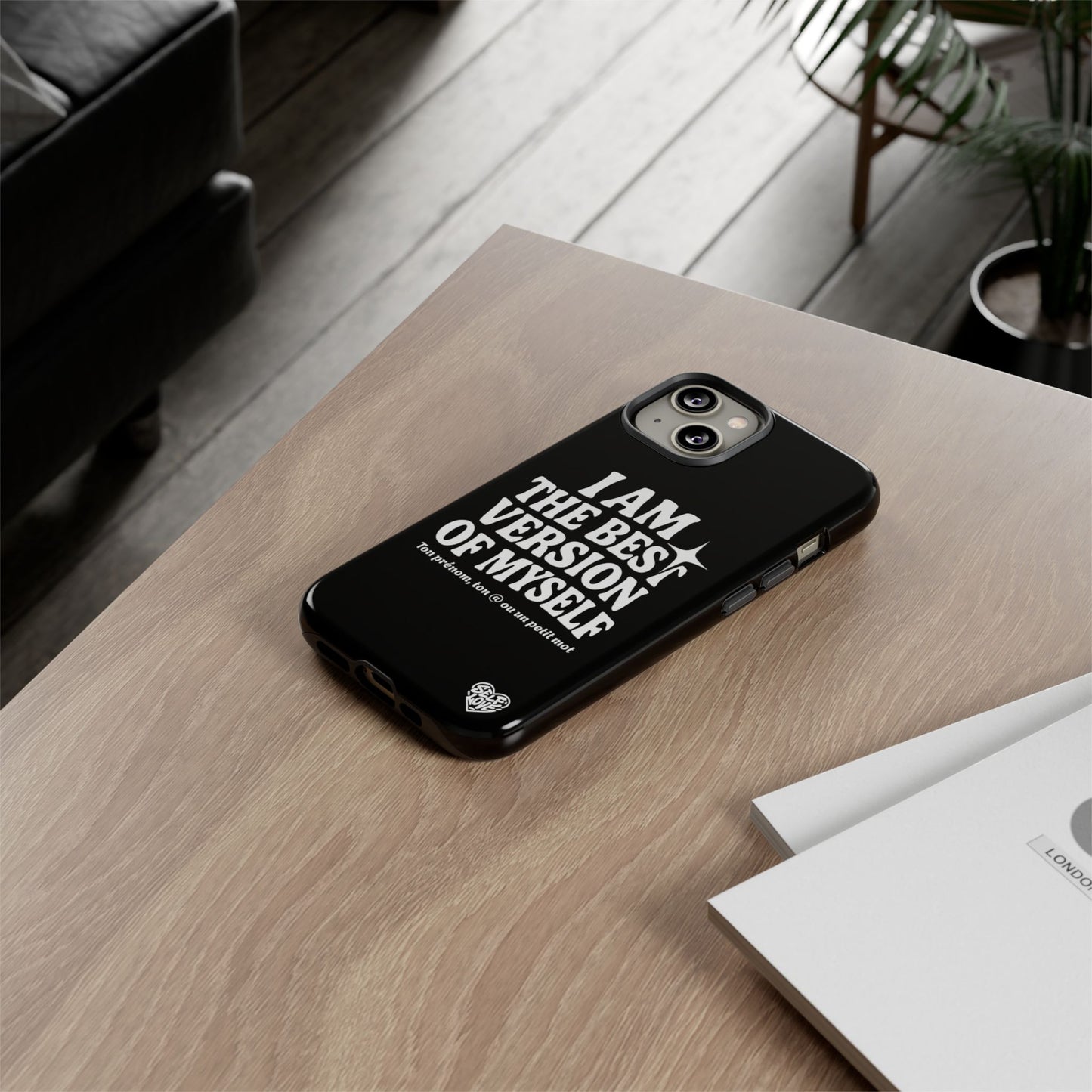 I Am The Best Version Of Myself - Coque iPhone (noir)