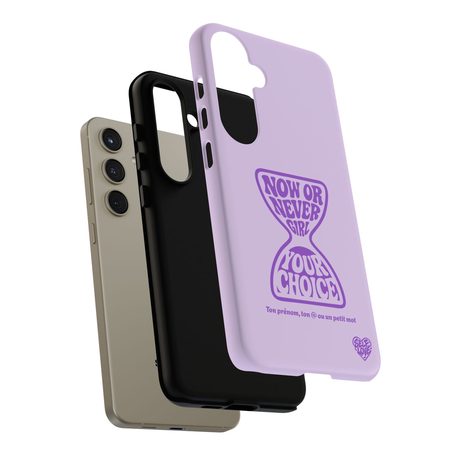 Now Or Never Girl - Coque Samsung (violet)