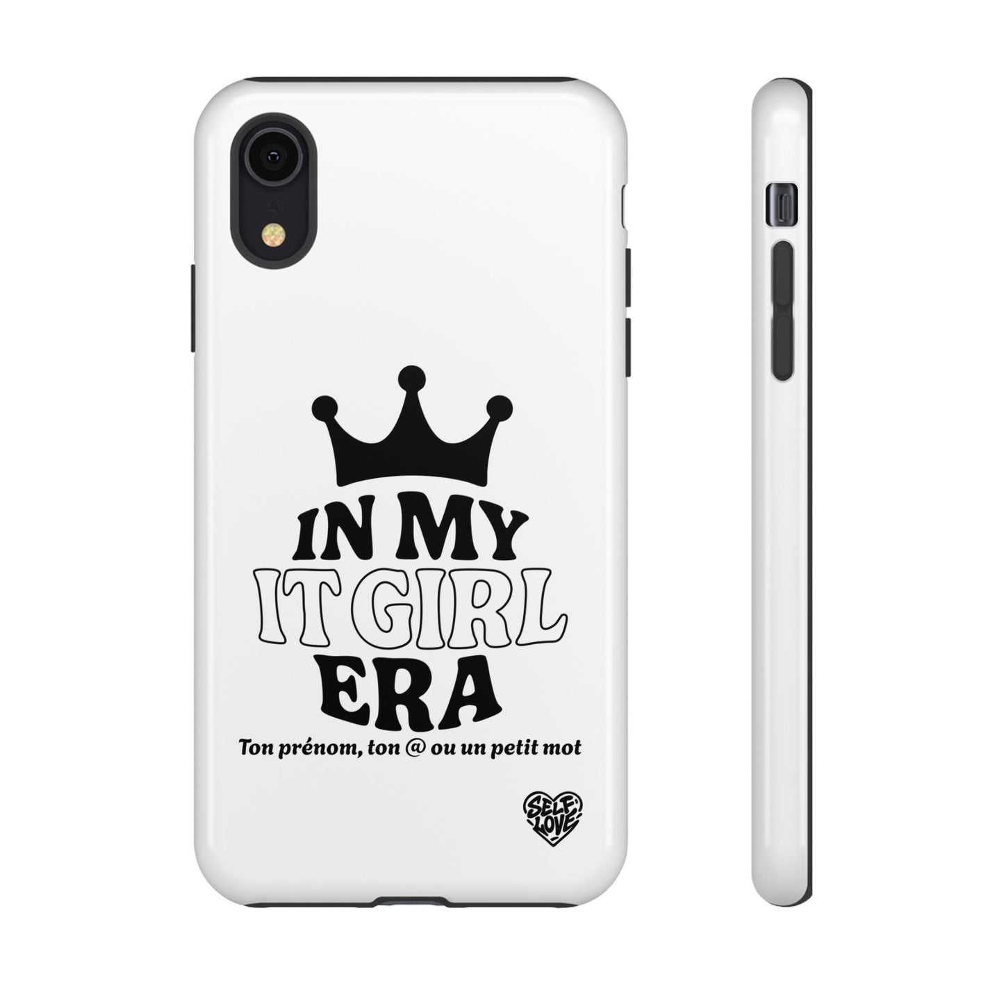 In My It Girl Era - Coque iPhone (blanc)