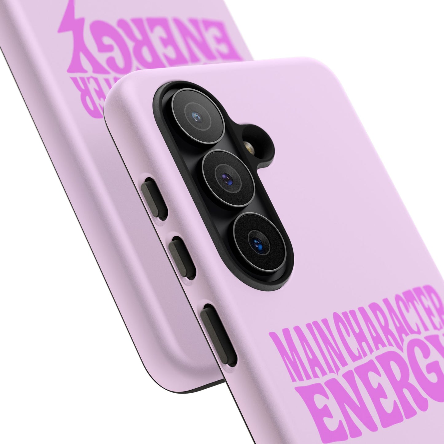 Main Character Energy - Coque Samsung (rose)