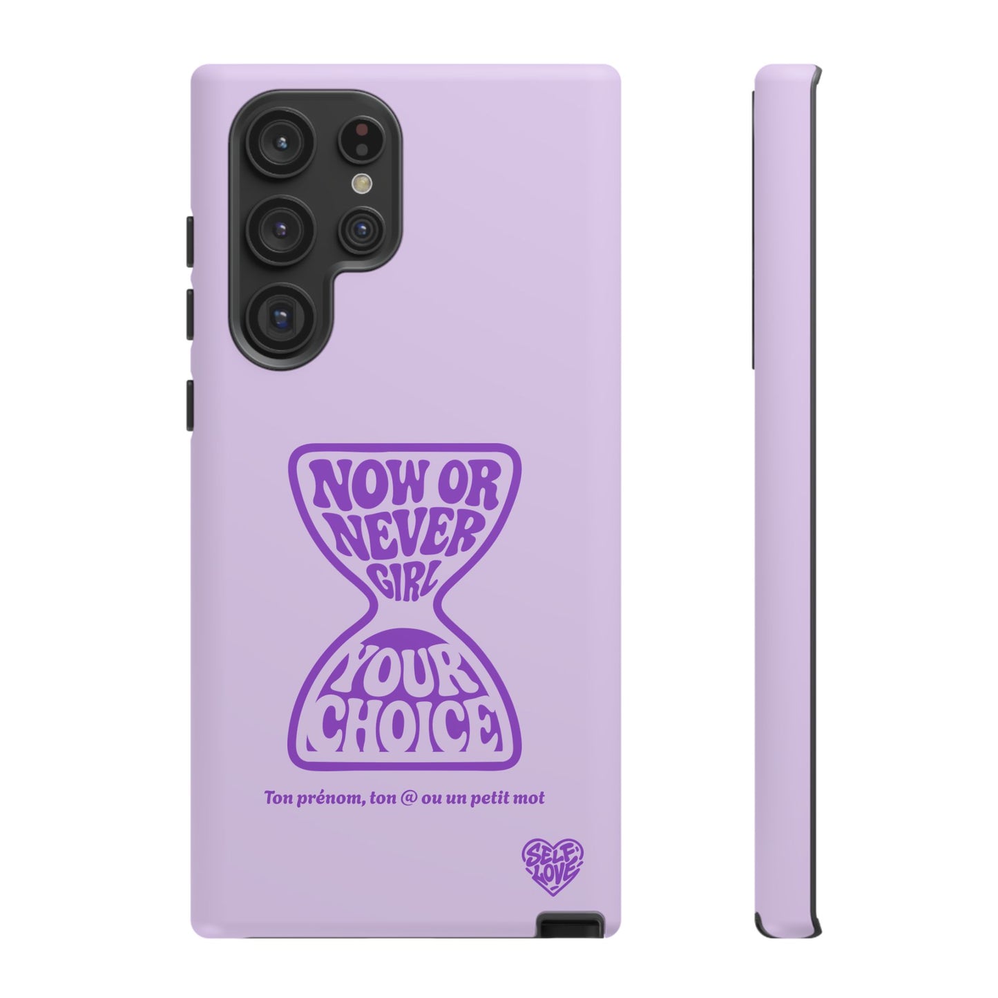 Now Or Never Girl - Coque Samsung (violet)