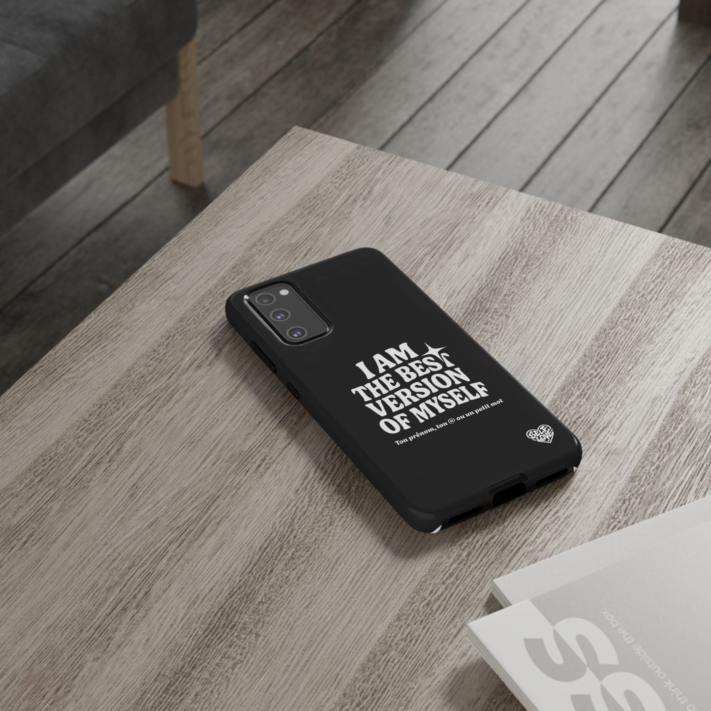 I Am The Best Version Of Myself - Coque Samsung (noir)