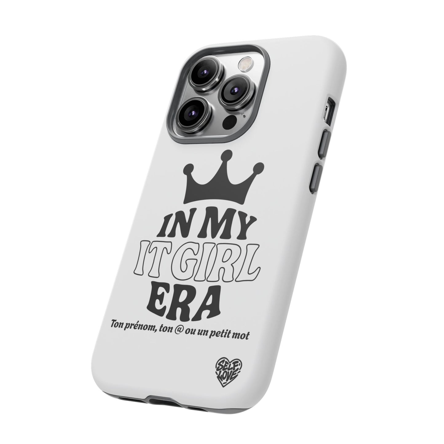 In My It Girl Era - Coque iPhone (blanc)