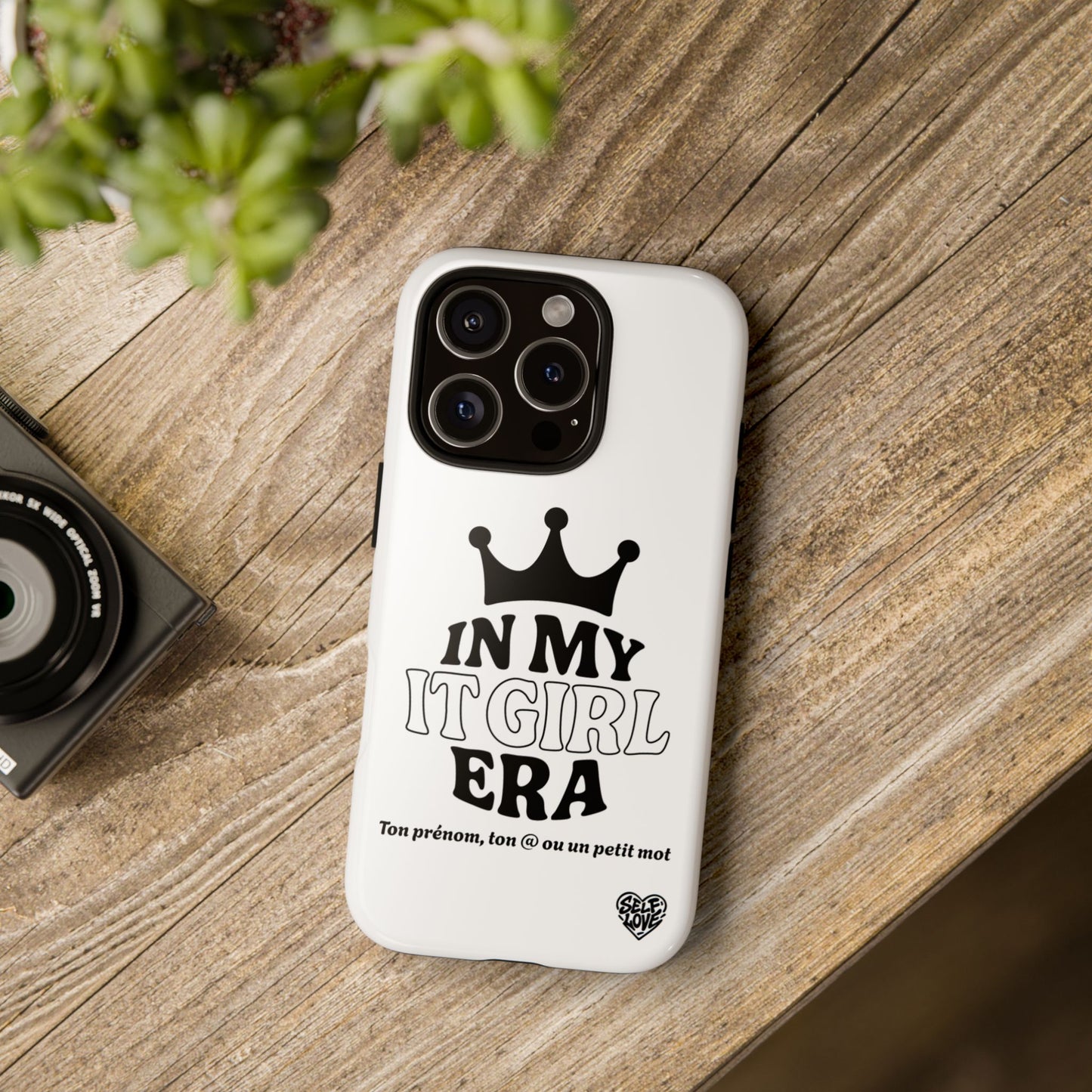 In My It Girl Era - Coque iPhone (blanc)