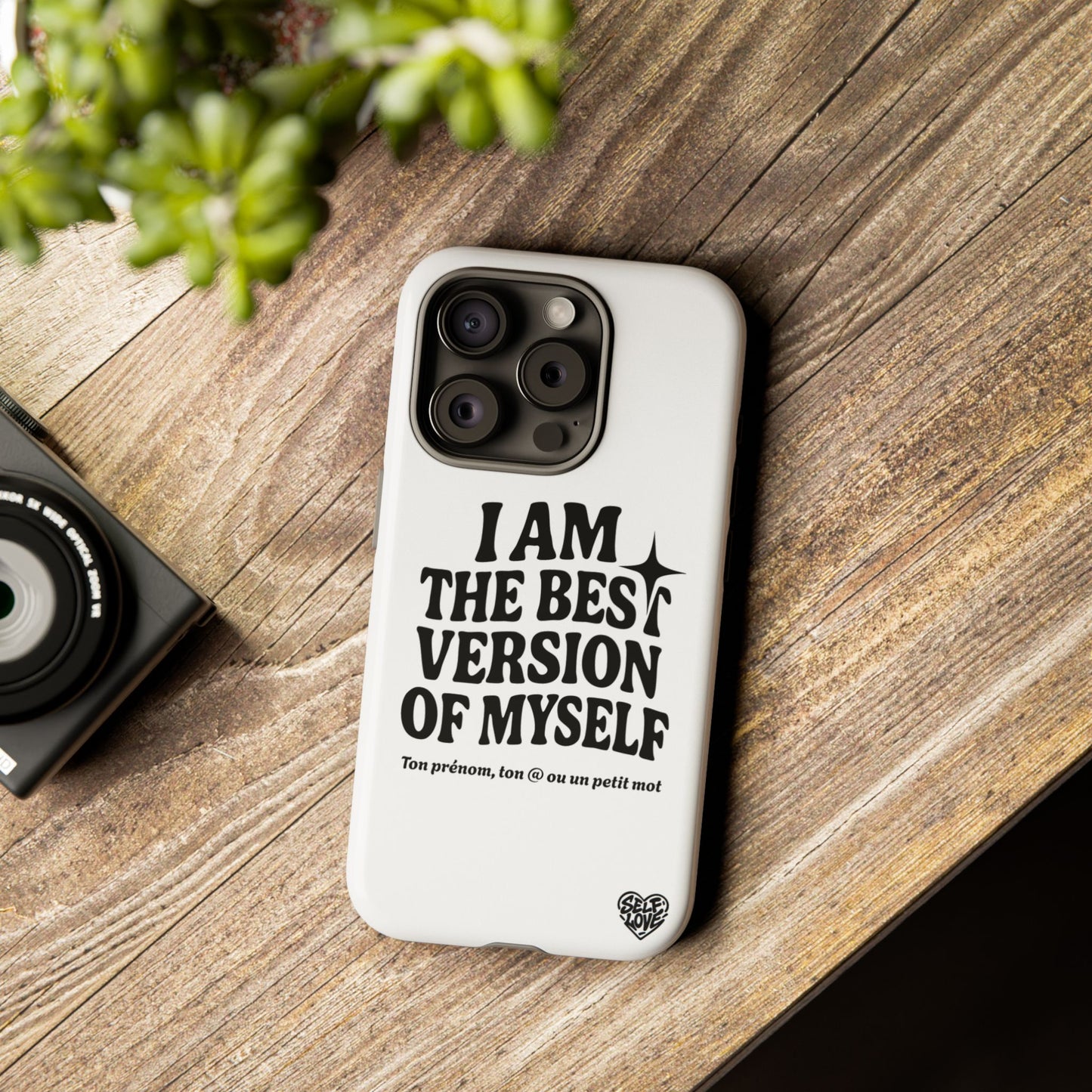 I Am The Best Version Of Myself - Coque iPhone