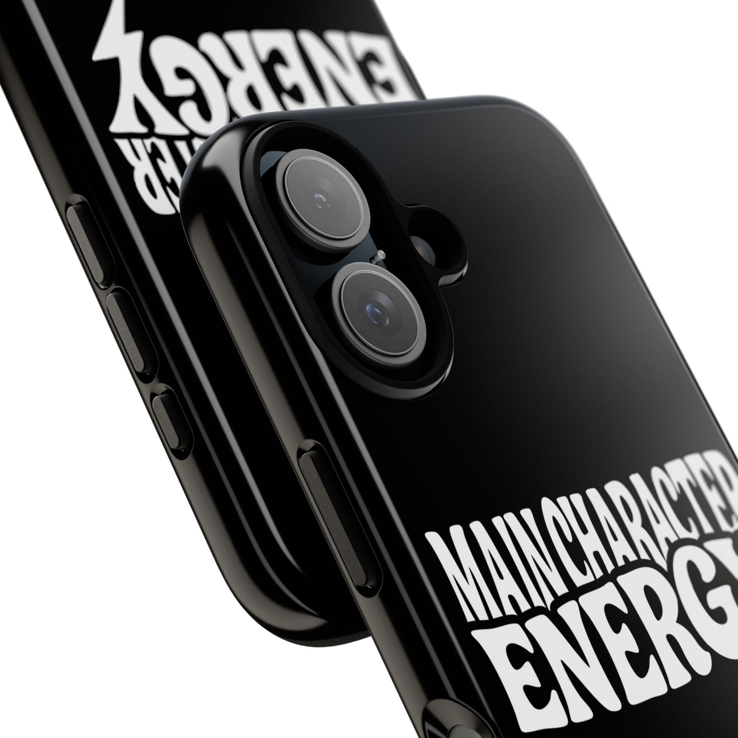 Main Character Energy - Coque iPhone (noir)