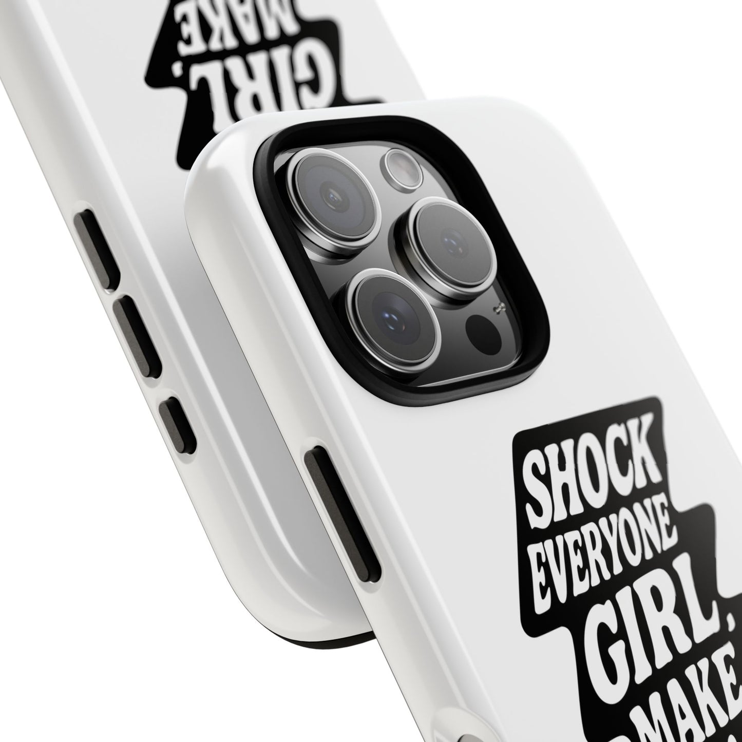 Shock Everyone - Coque iPhone (blanc)