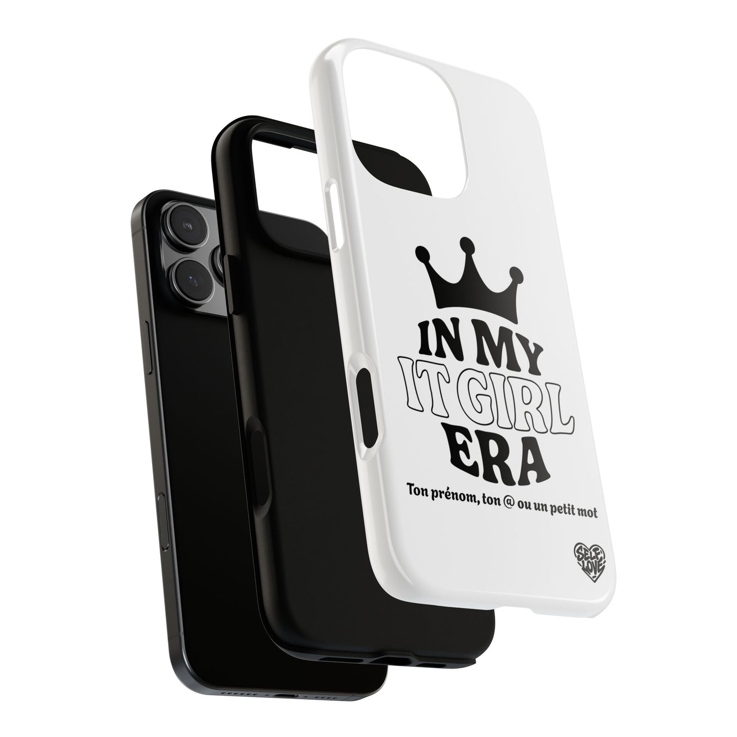 In My It Girl Era - Coque iPhone (blanc)