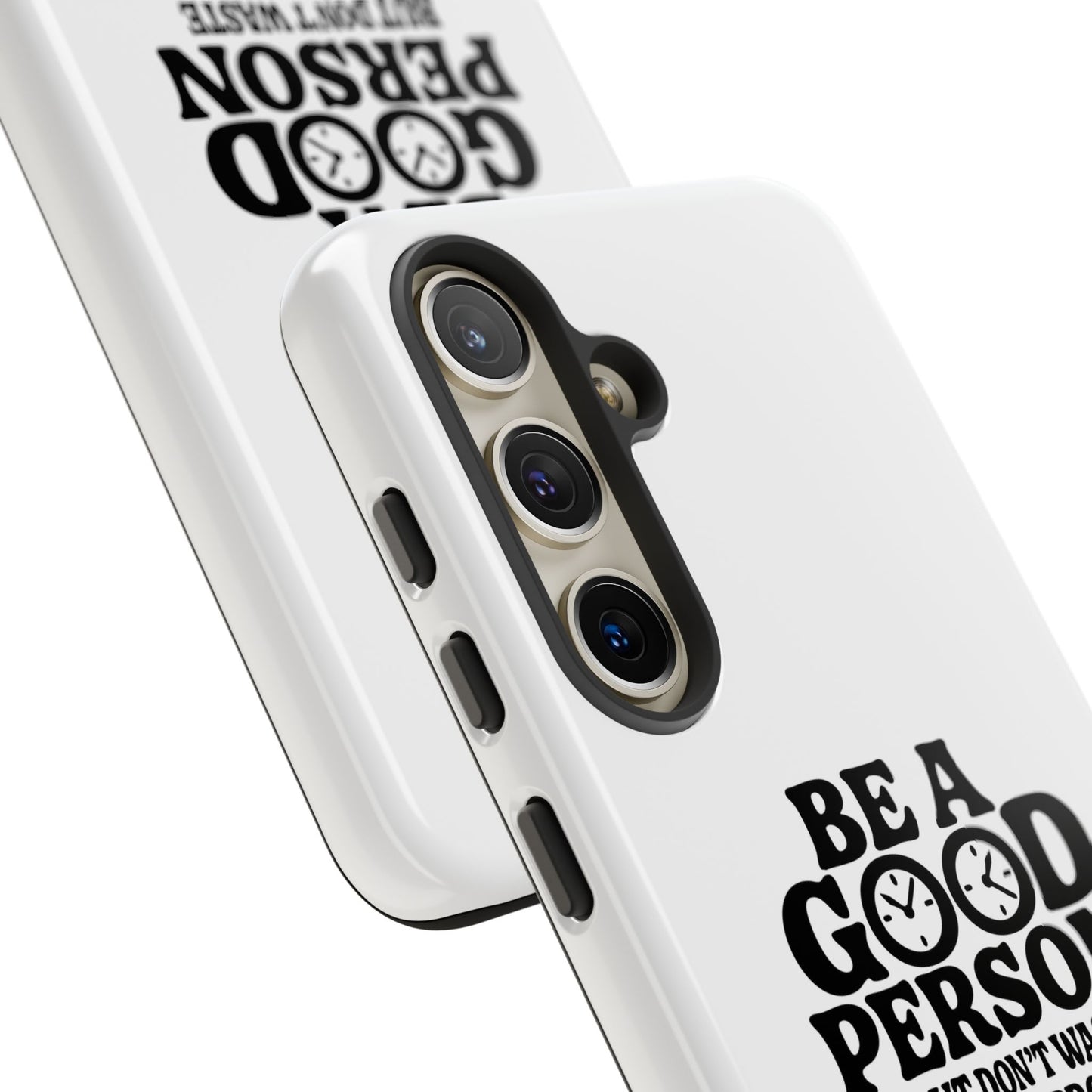 Be A Good Person - Coque Samsung (blanc)