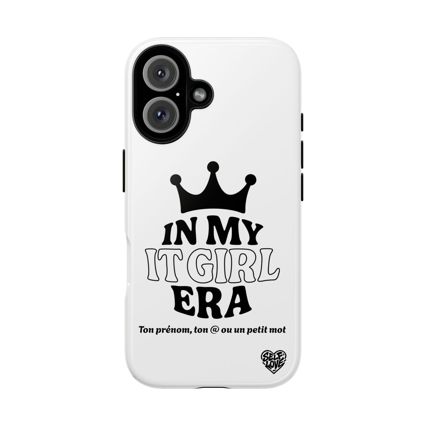 In My It Girl Era - Coque iPhone (blanc)