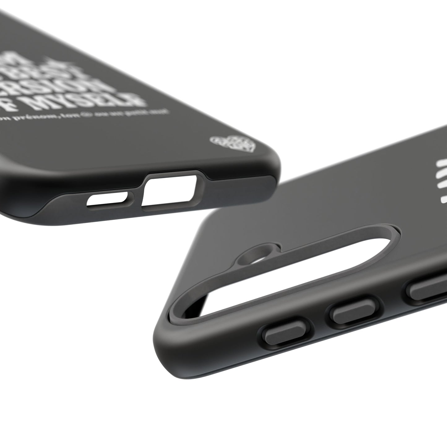 I Am The Best Version Of Myself - Coque Samsung (noir)