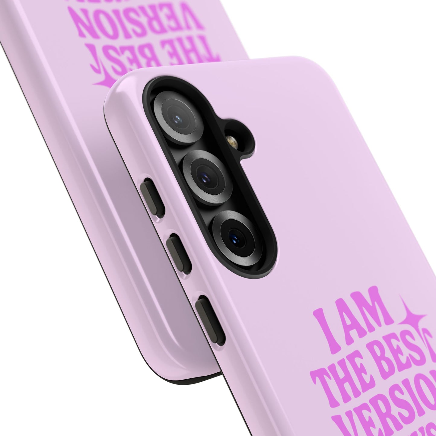 I Am The Best Version Of Myself - Coque Samsung (rose)