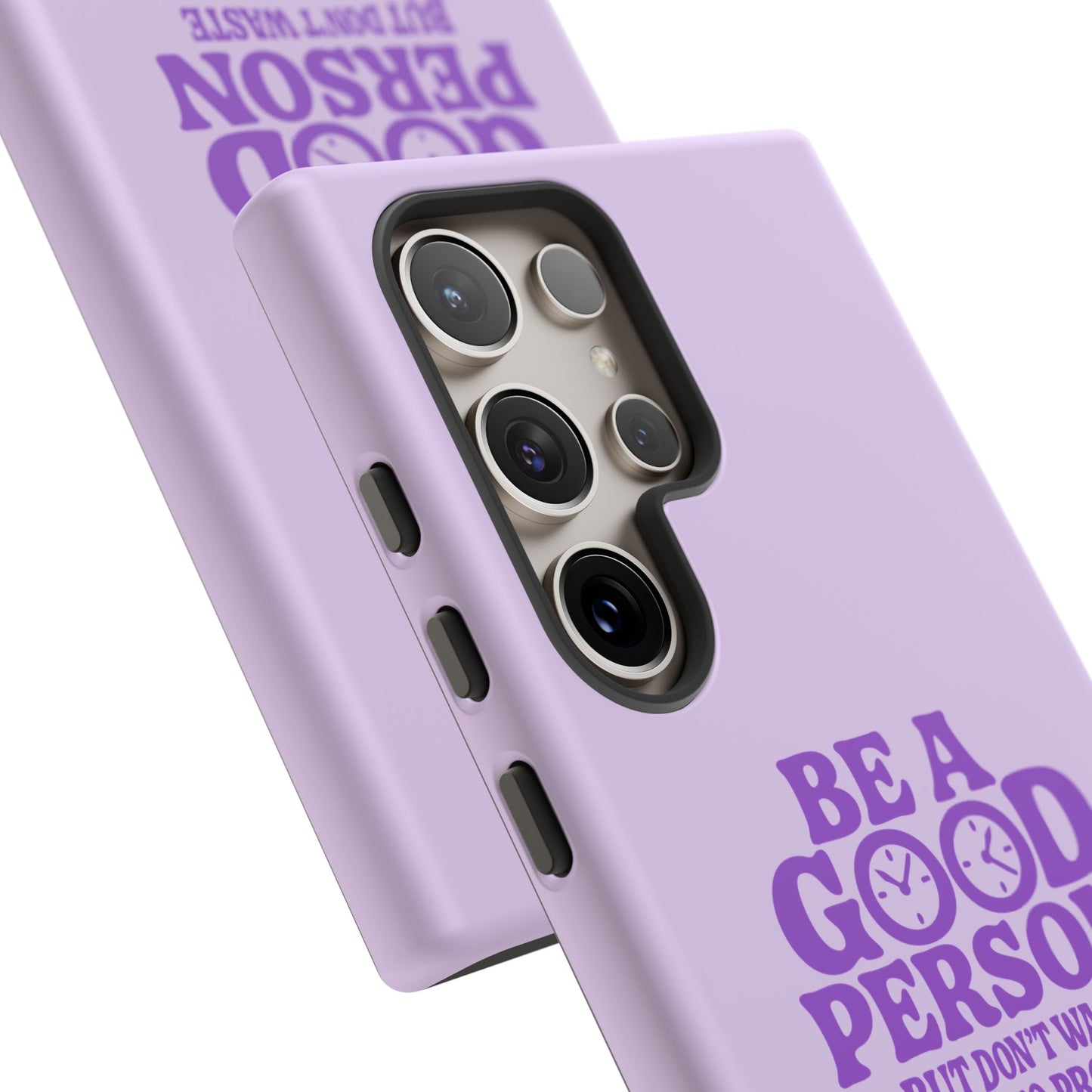 Be A Good Person - Coque Samsung (violet)