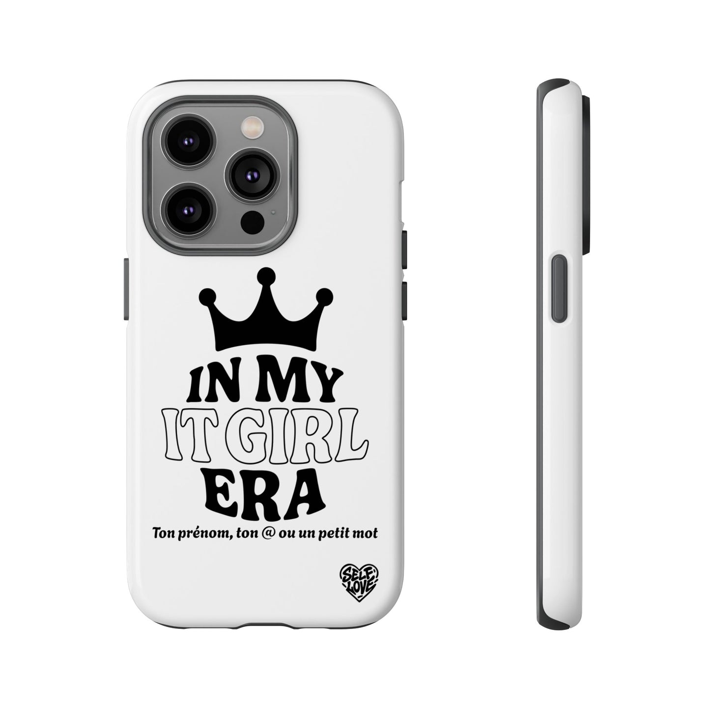 In My It Girl Era - Coque iPhone (blanc)