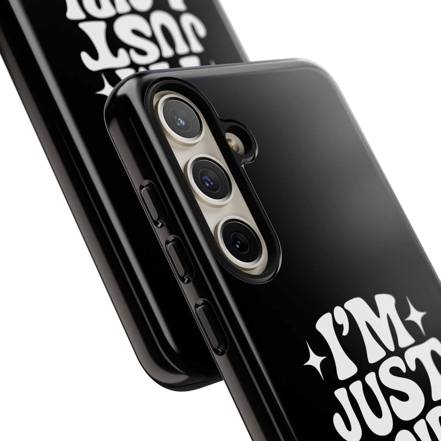 Im Just A Girl - Coque Samsung (noir)