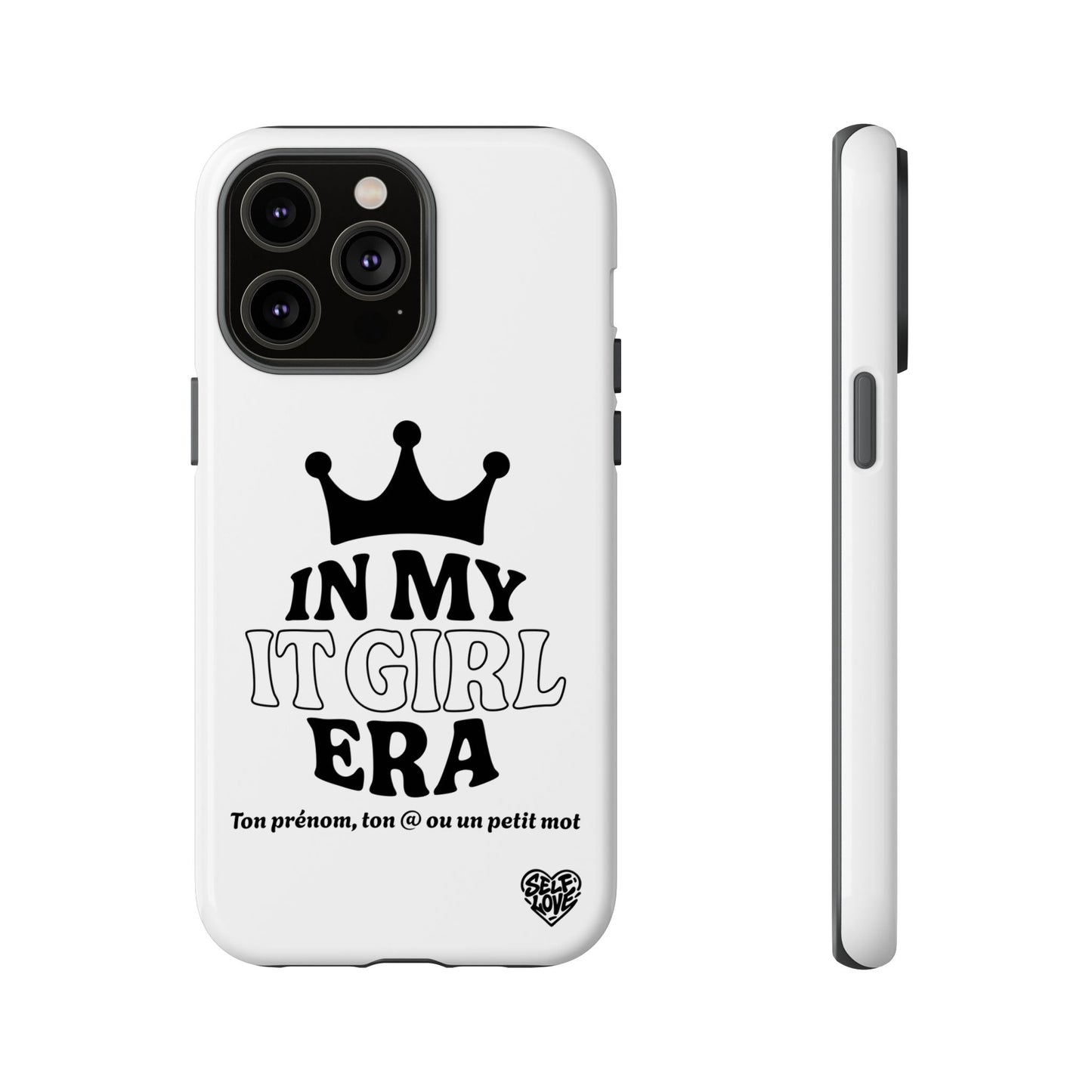 In My It Girl Era - Coque iPhone (blanc)