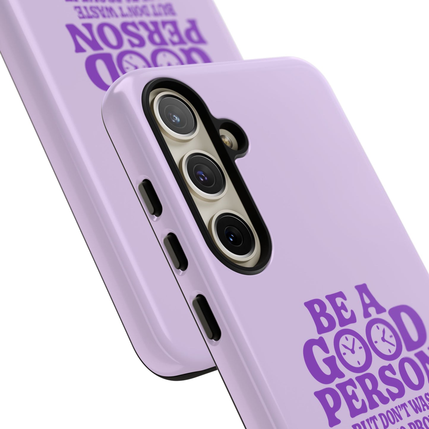 Be A Good Person - Coque Samsung (violet)