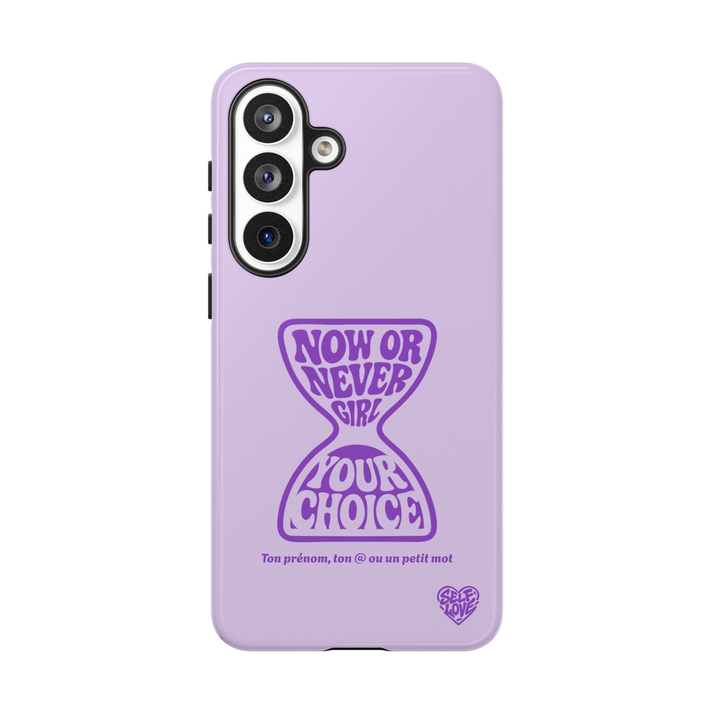 Now Or Never Girl - Coque Samsung (violet)