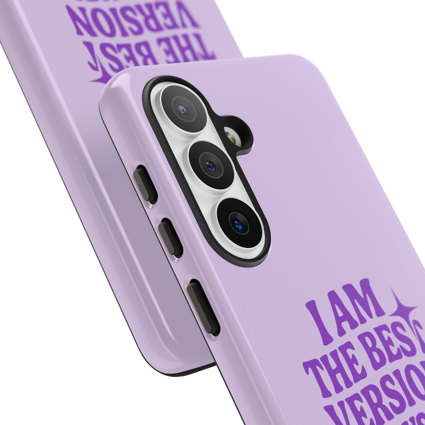 I Am The Best Version Of Myself - Coque Samsung (violet)