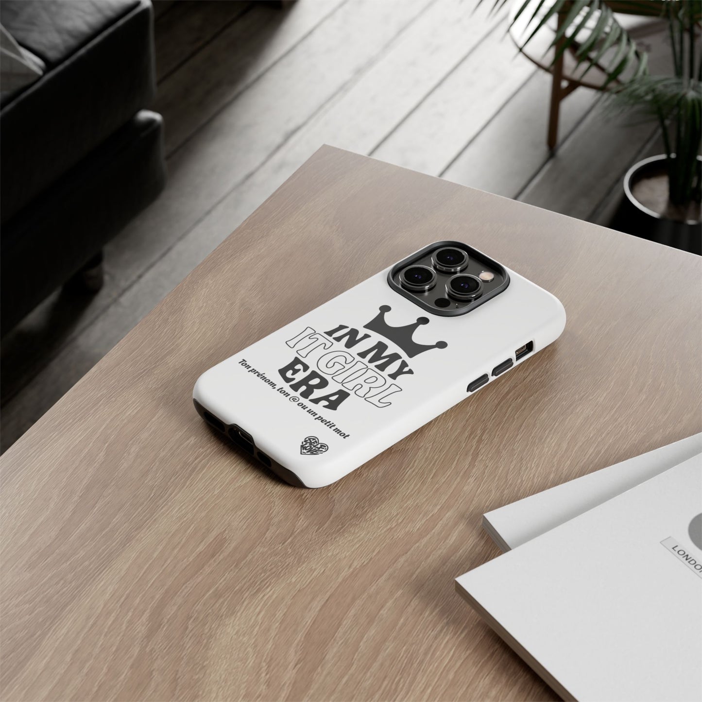 In My It Girl Era - Coque iPhone (blanc)