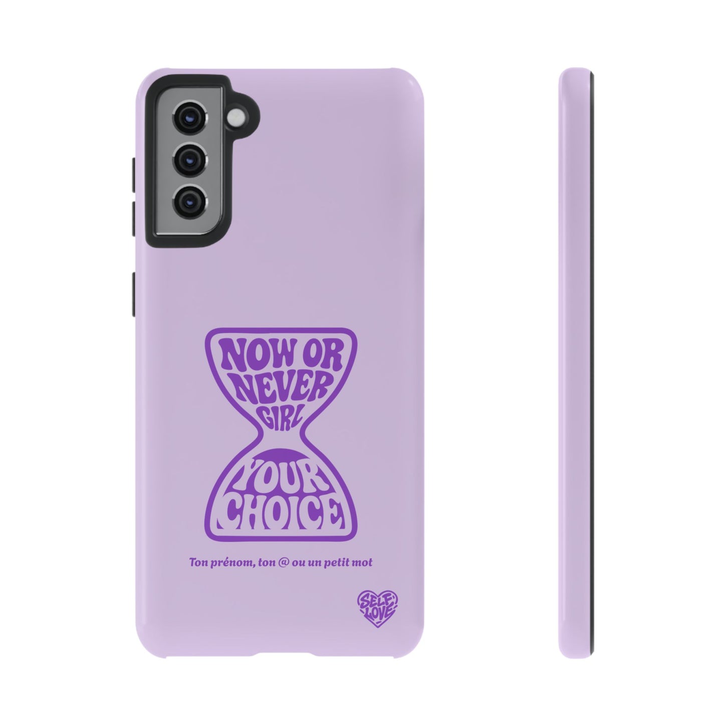 Now Or Never Girl - Coque Samsung (violet)