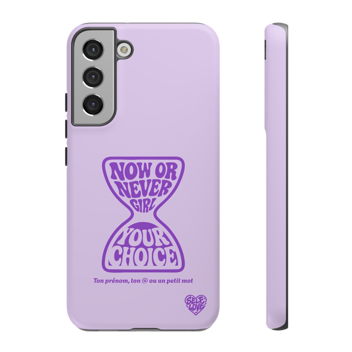 Now Or Never Girl - Coque Samsung (violet)