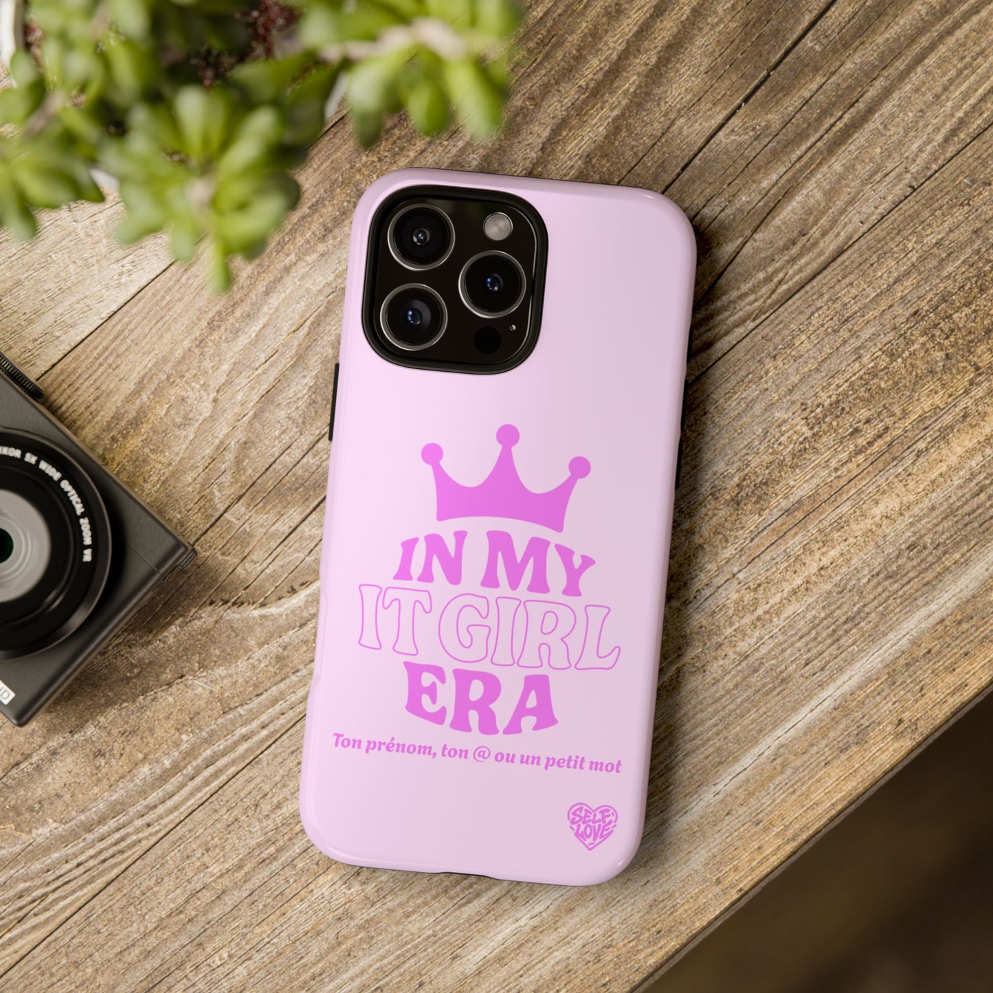 In My It Girl Era - Coque iPhone (rose)