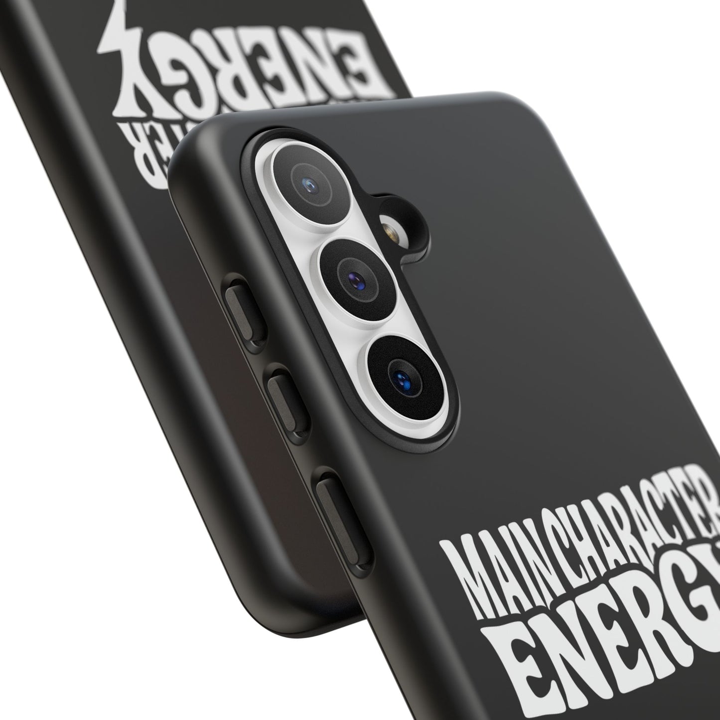 Main Character Energy - Coque Samsung (noir)