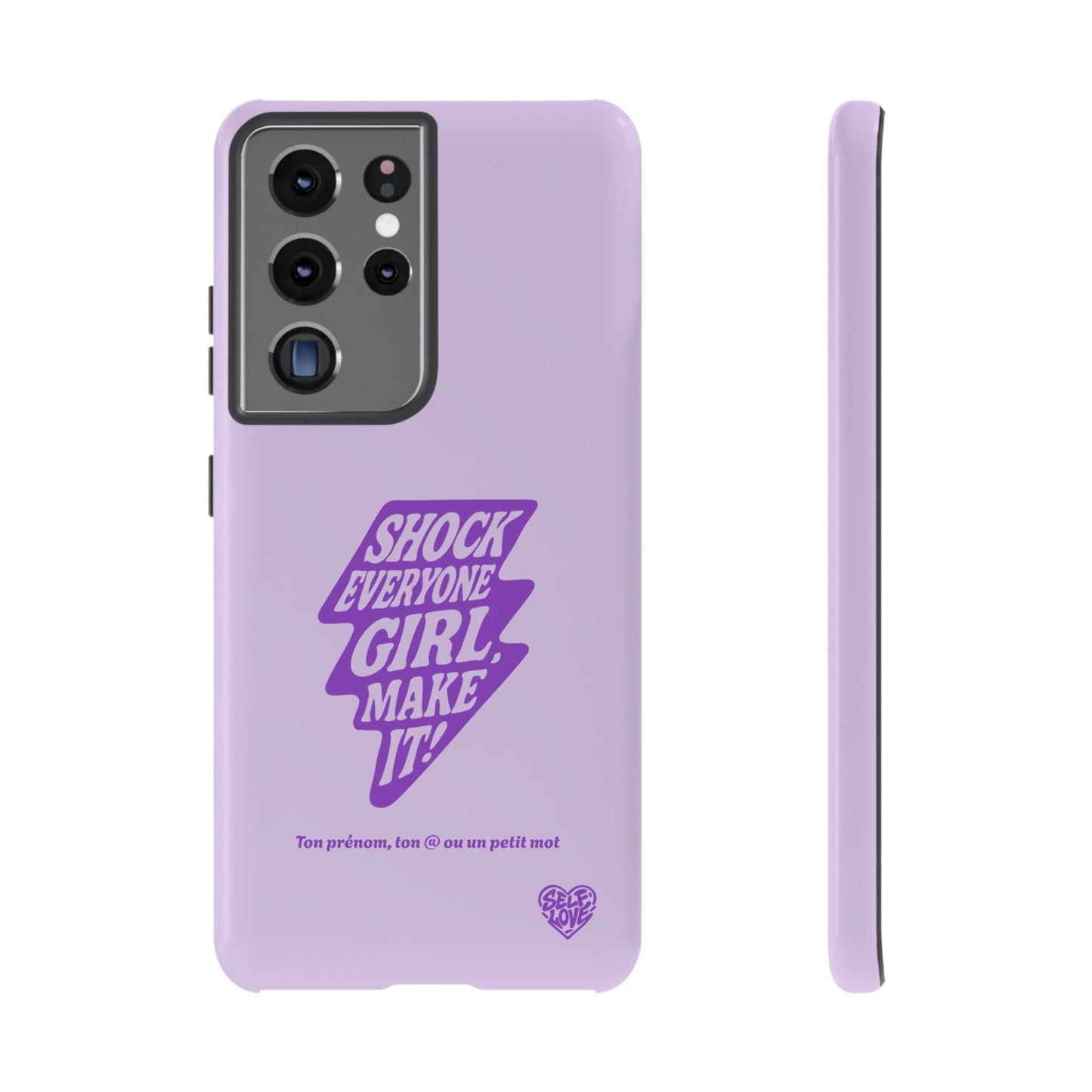 Shock Everyone - Coque Samsung (violet)