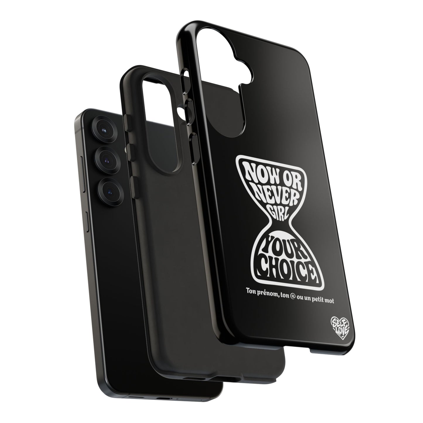 Now Or Never Girl - Coque Samsung (noir)