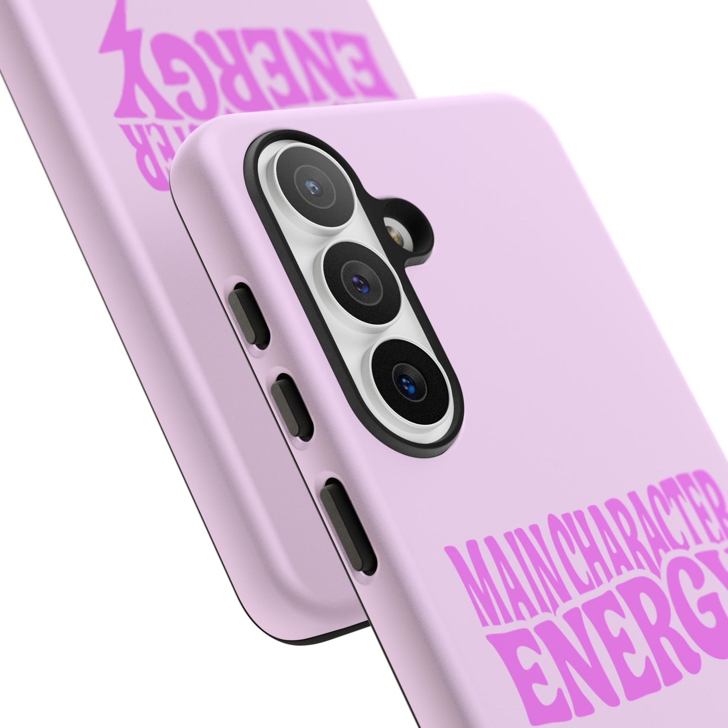 Main Character Energy - Coque Samsung (rose)