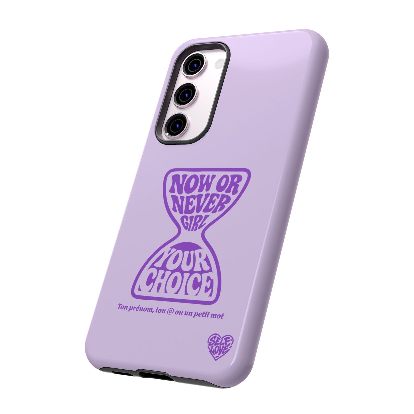 Now Or Never Girl - Coque Samsung (violet)