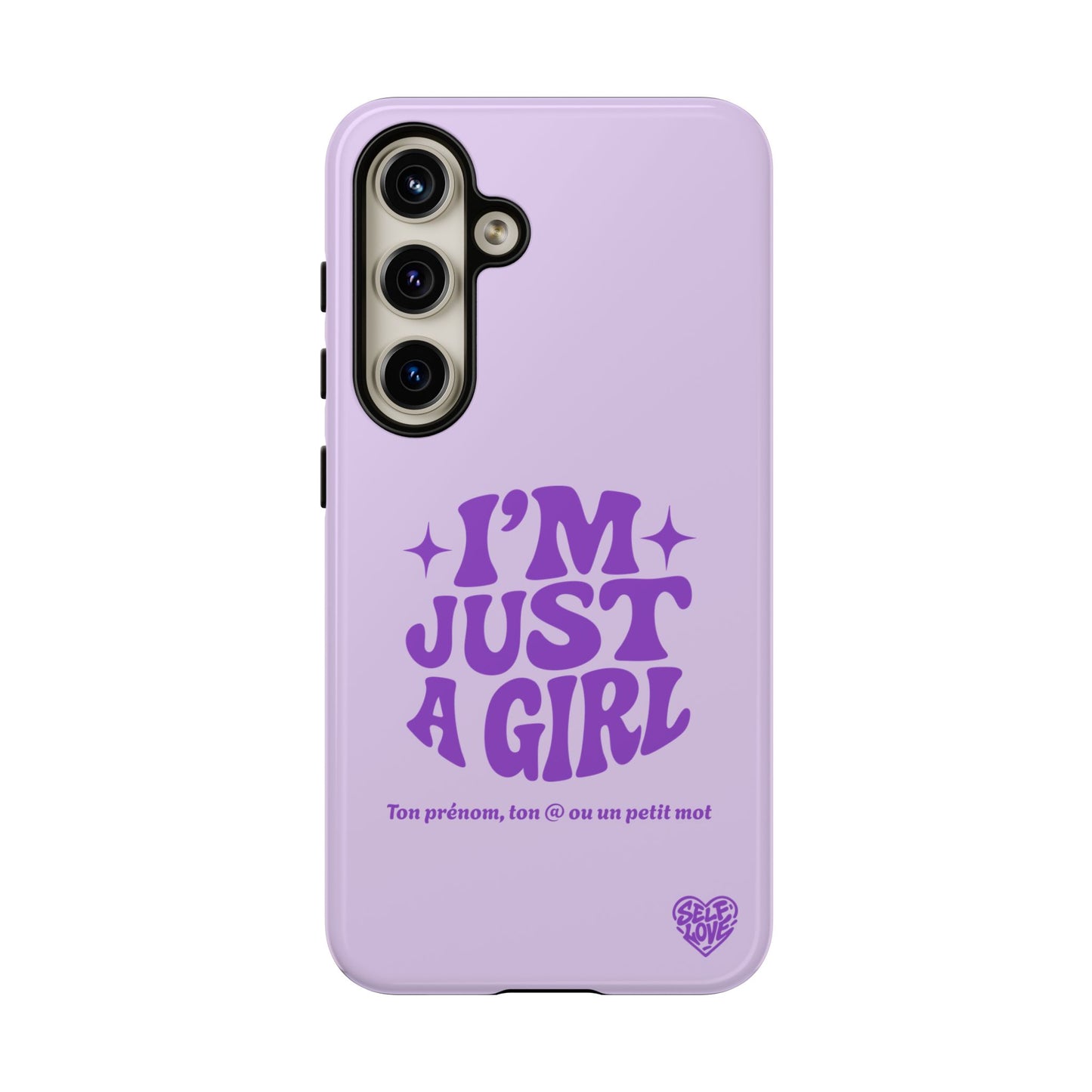 Im Just A Girl - Coque Samsung (violet)