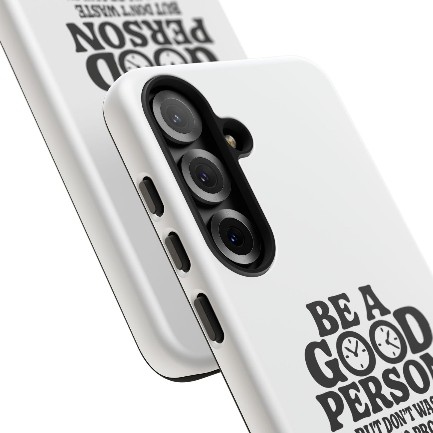 Be A Good Person - Coque Samsung (blanc)