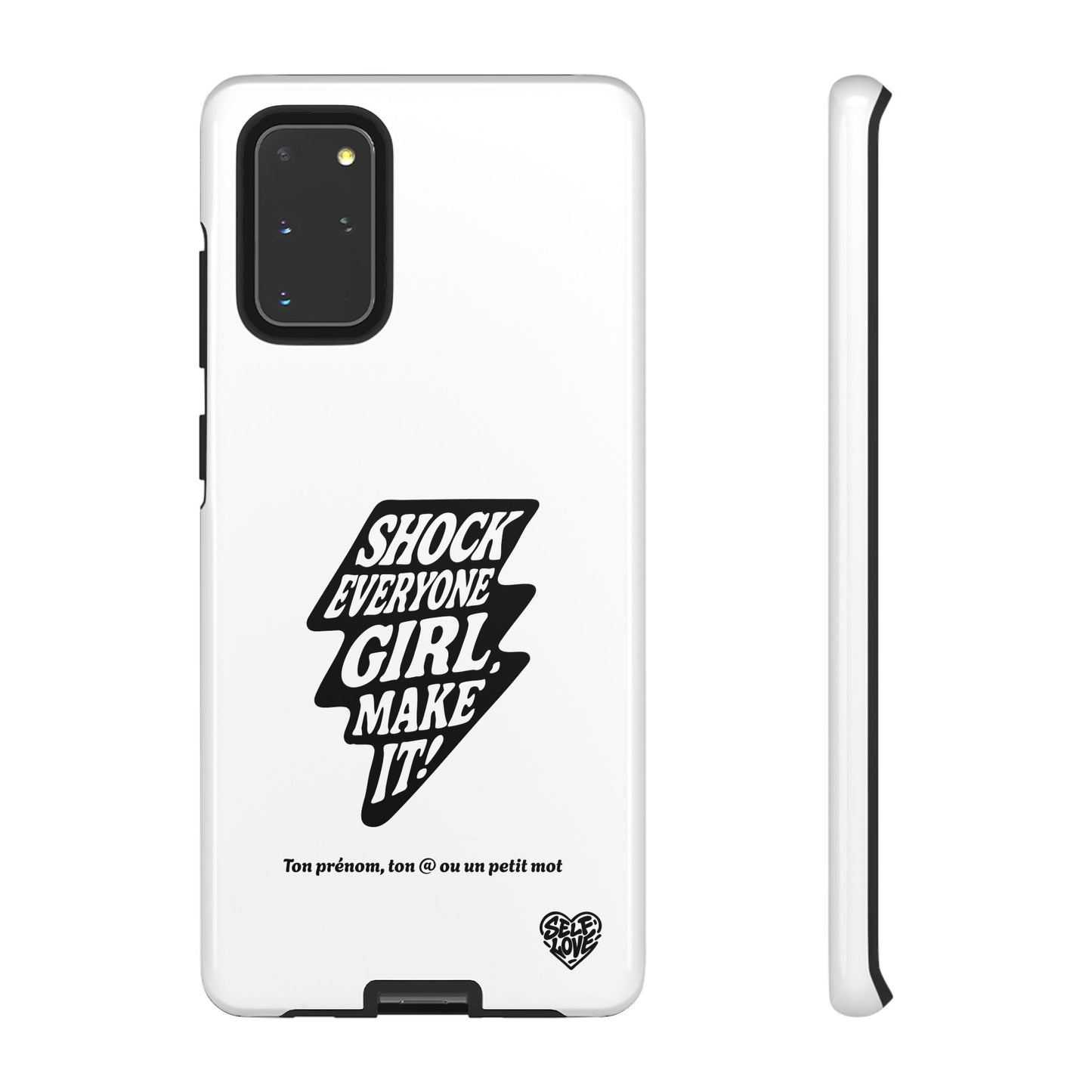 Shock Everyone - Coque Samsung (blanc)