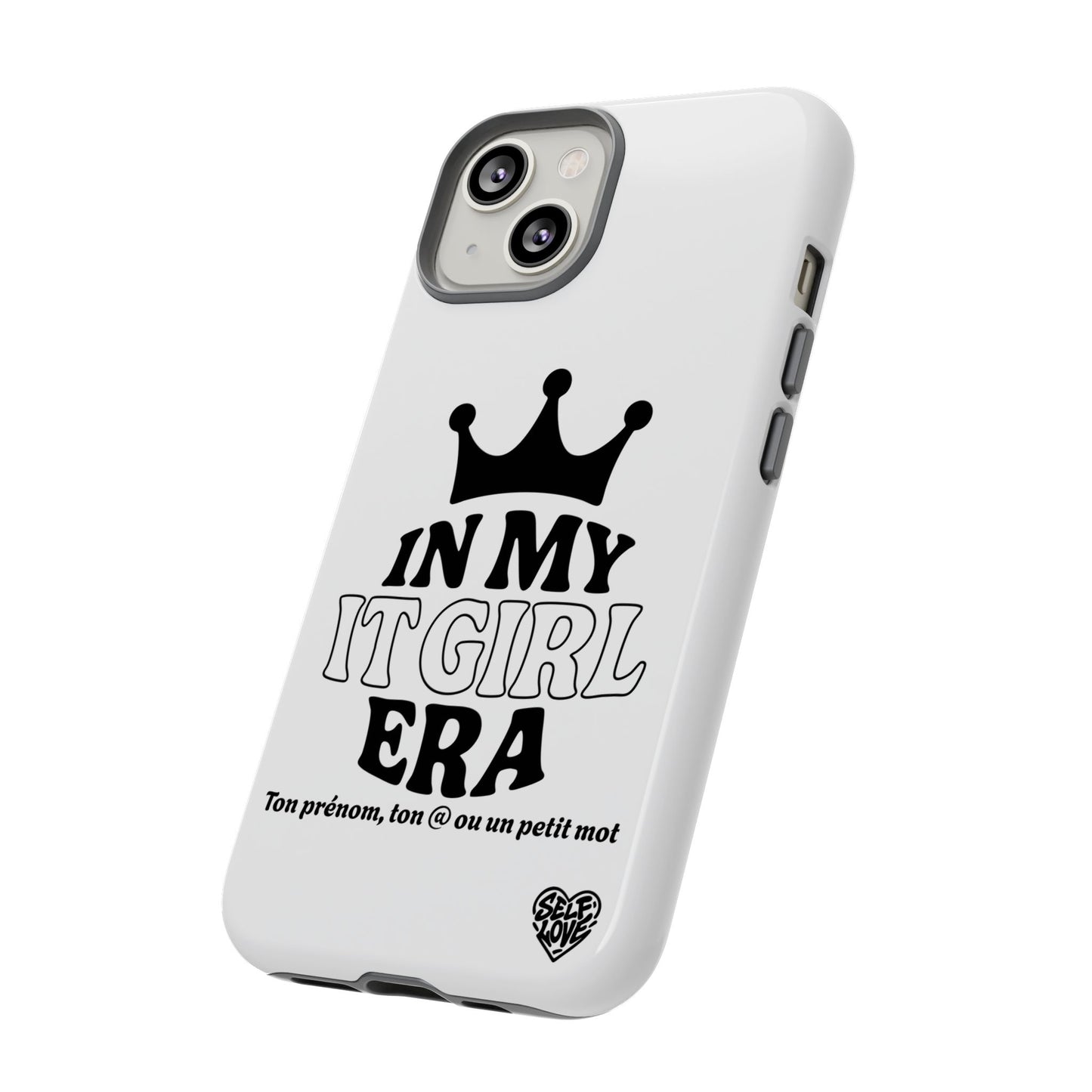 In My It Girl Era - Coque iPhone (blanc)