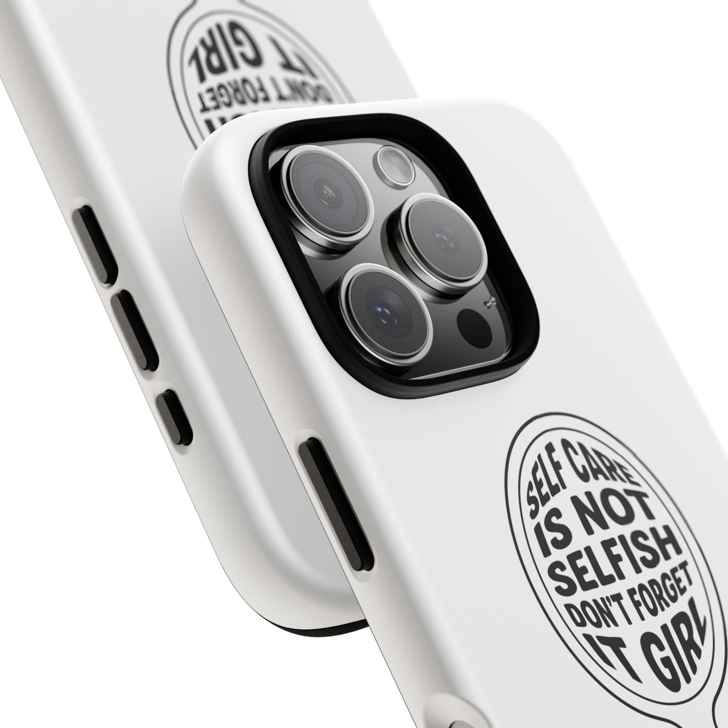 Self Care - Coque iPhone (blanc)