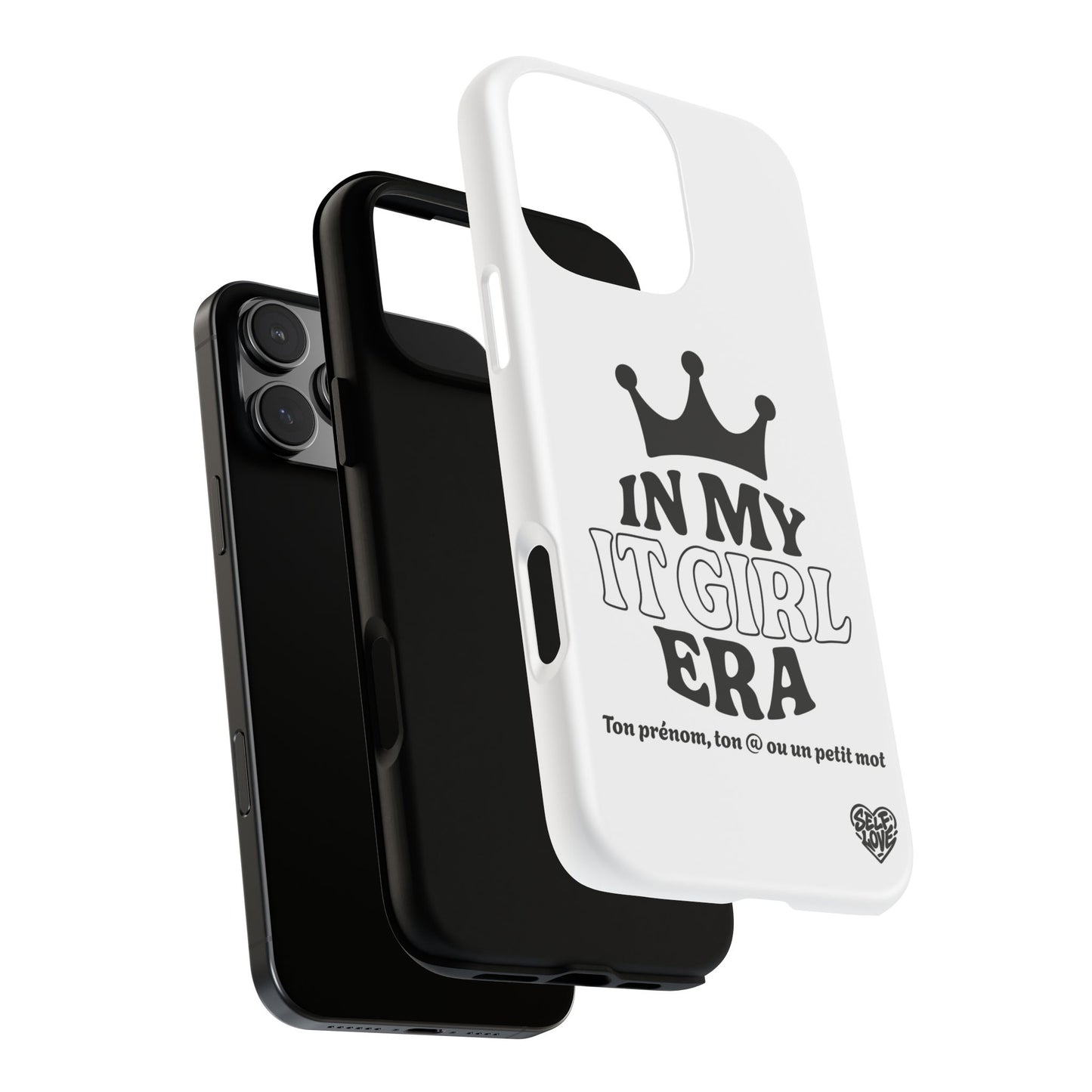 In My It Girl Era - Coque iPhone (blanc)