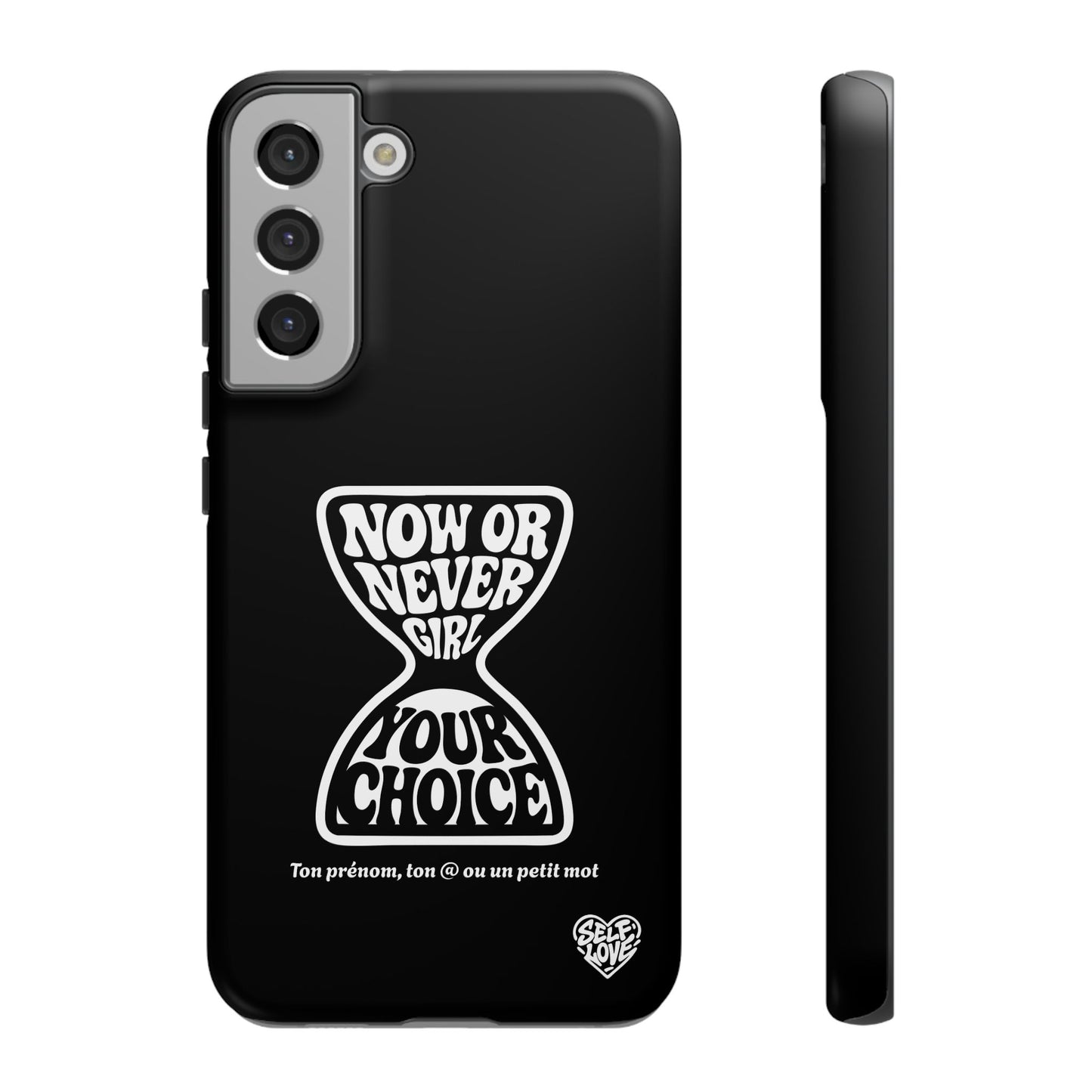 Now Or Never Girl - Coque Samsung (noir)