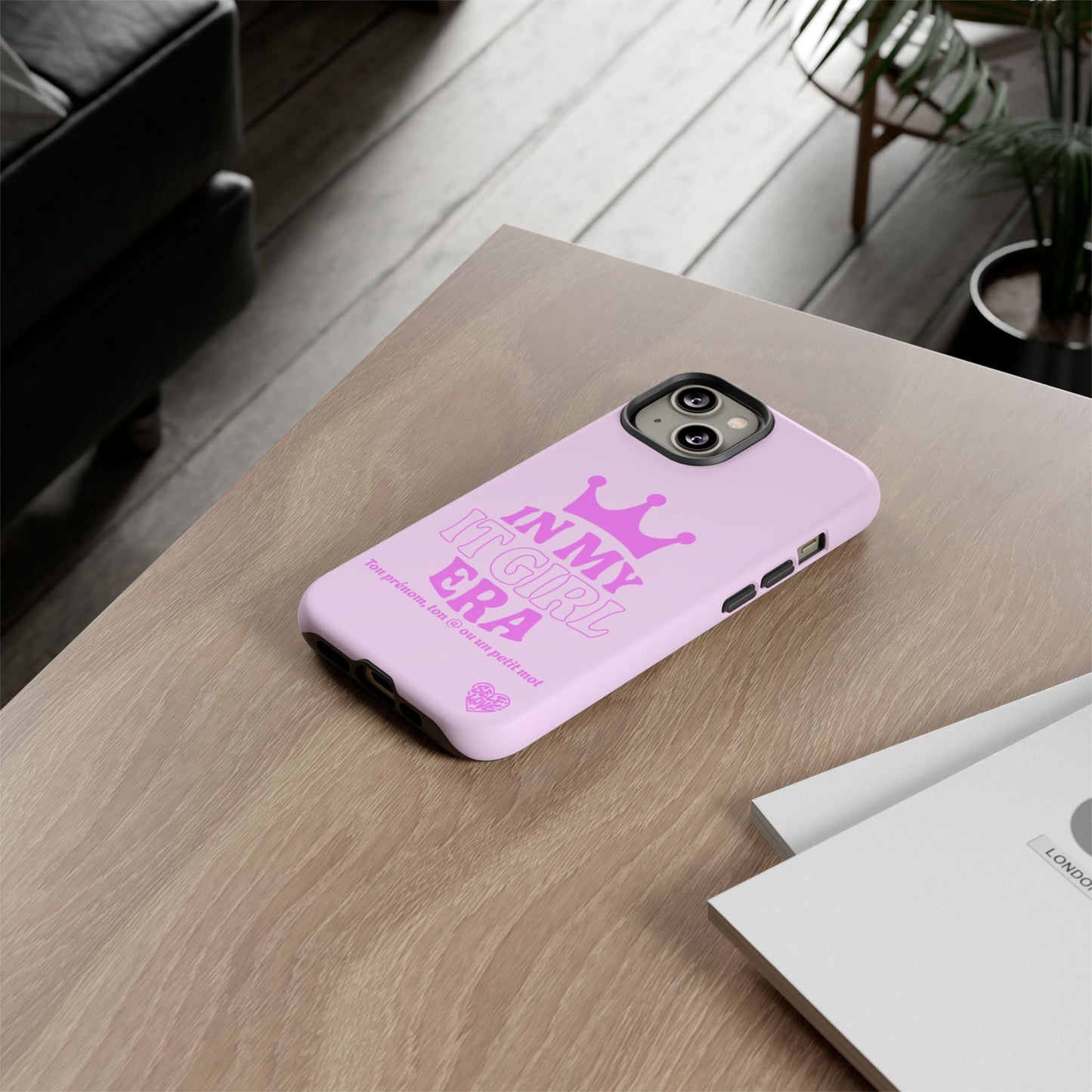 In My It Girl Era - Coque iPhone (rose)