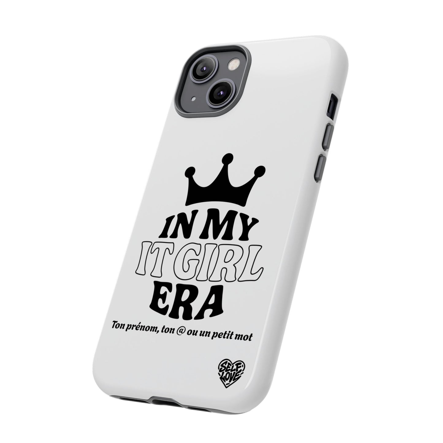 In My It Girl Era - Coque iPhone (blanc)